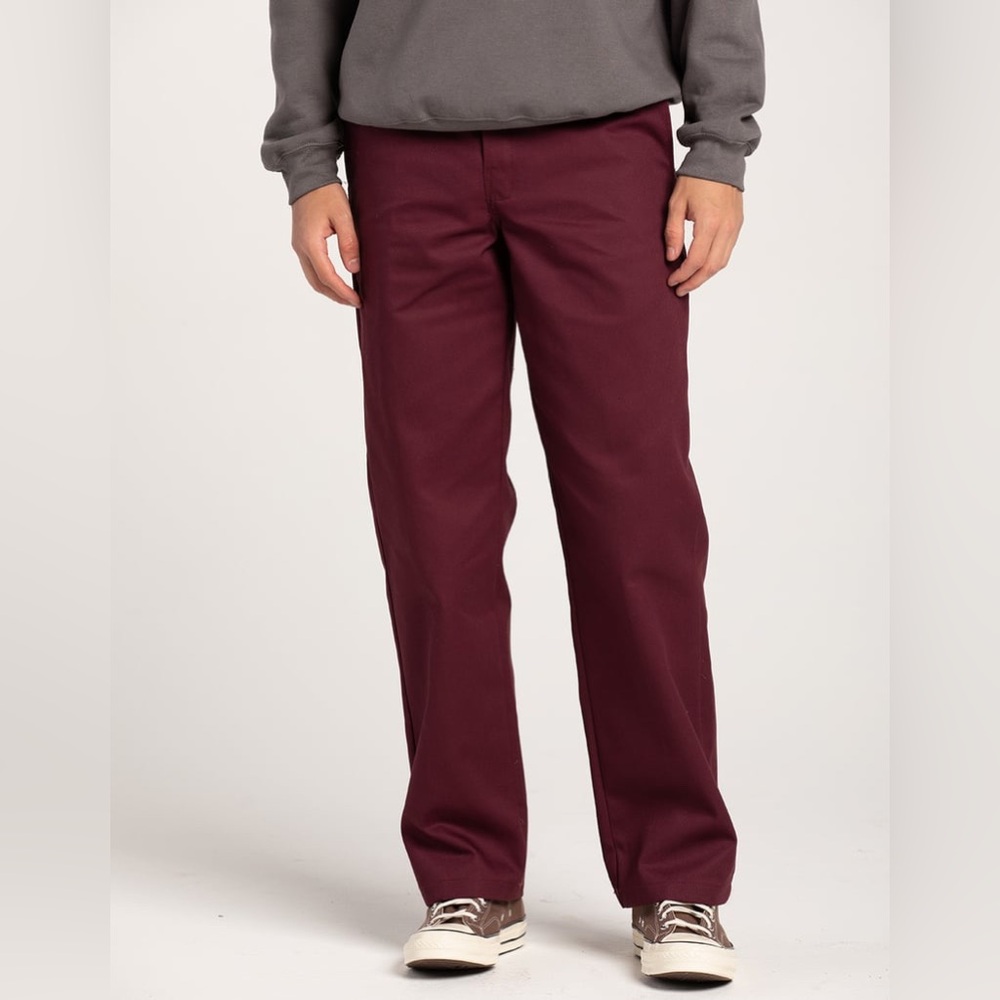 Dickies Boys' Flex Waist Flat Front Pant